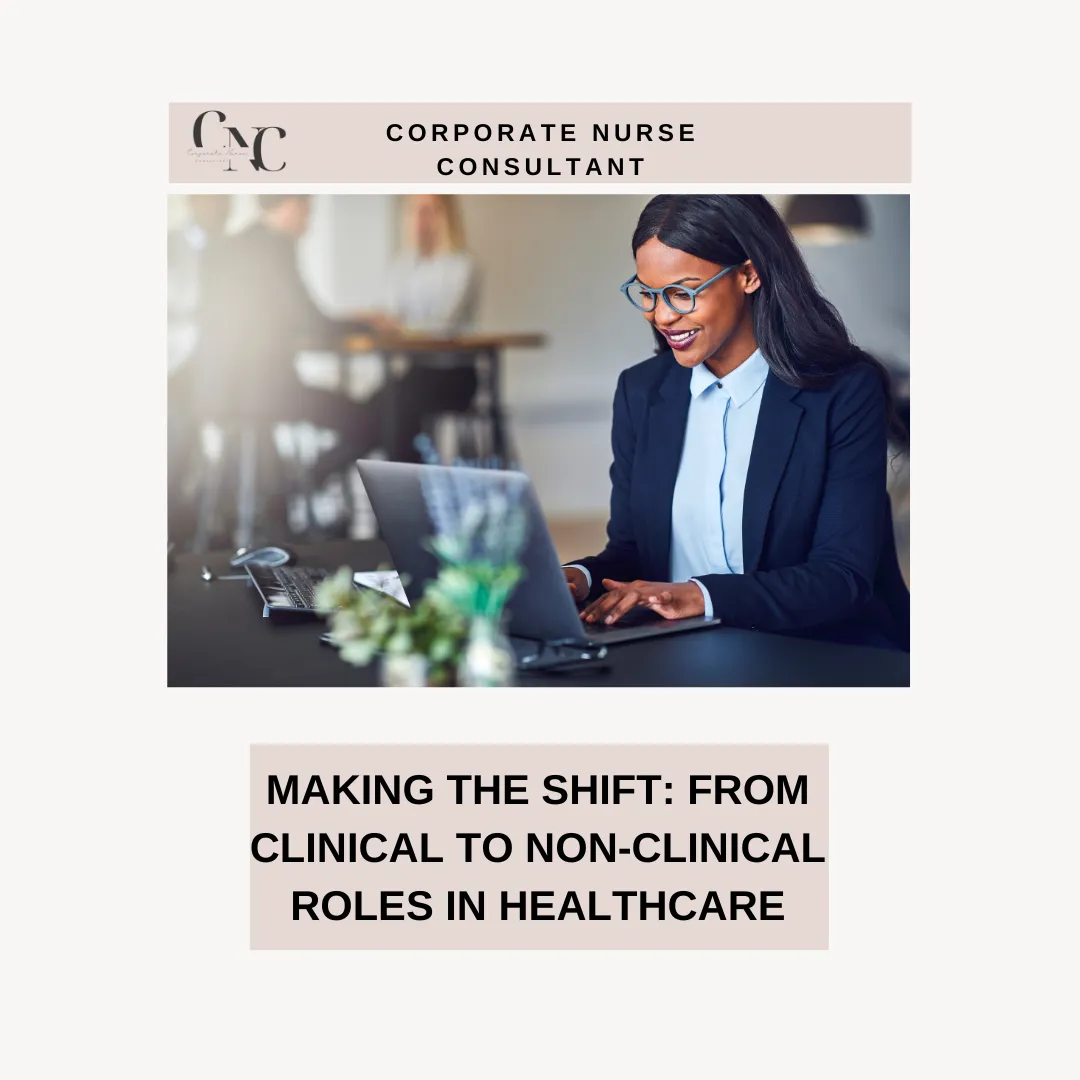 making the shift clinical to non clinical