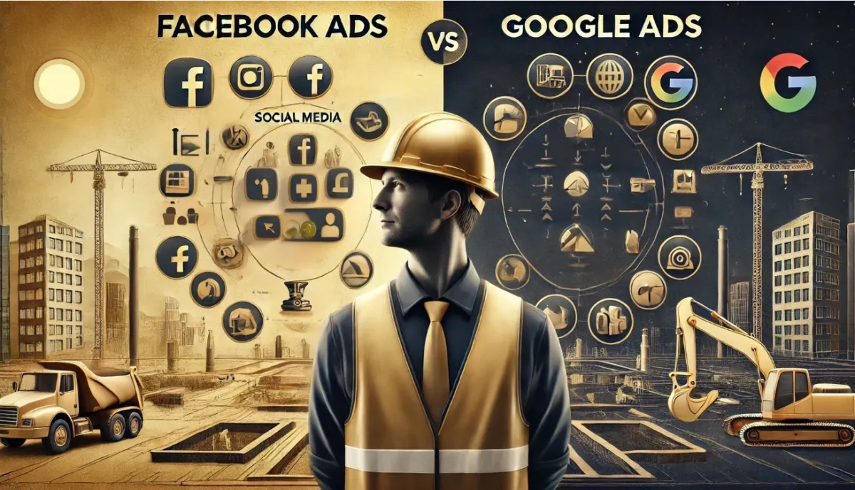 Facebook Ads vs. Google Ads: Which Platform Brings in the Most Premium Excavation Leads?