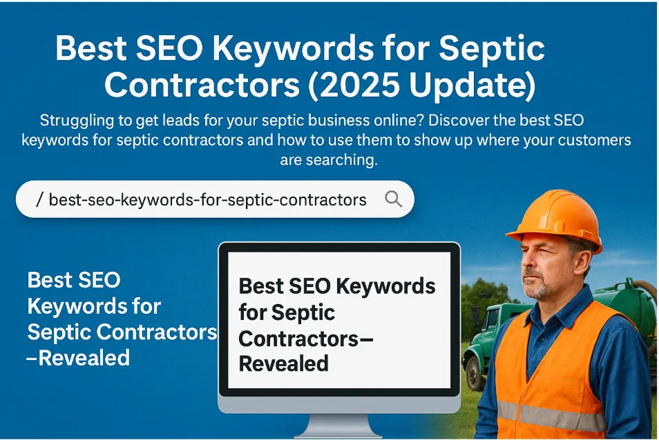Best SEO Keywords for Septic Contractors (2025 Update