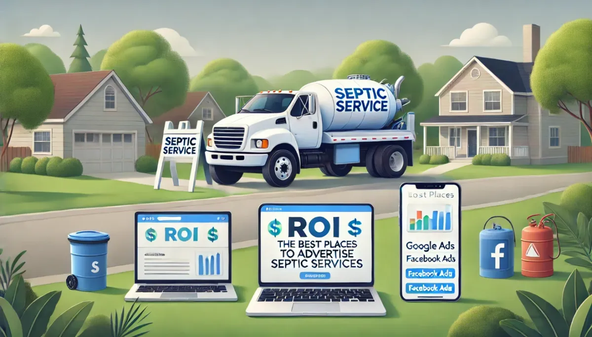 The Best Places to Advertise Septic Services (Ranked by ROI)