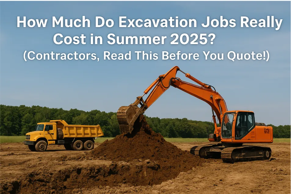 How Much Do Excavation Jobs Really Cost in Summer 2025