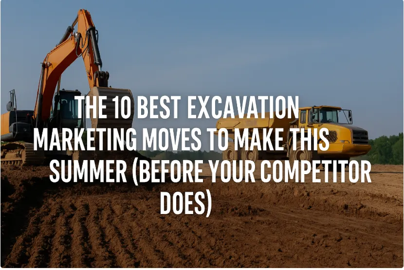 10 Best Excavation Marketing Moves to Make This Summer