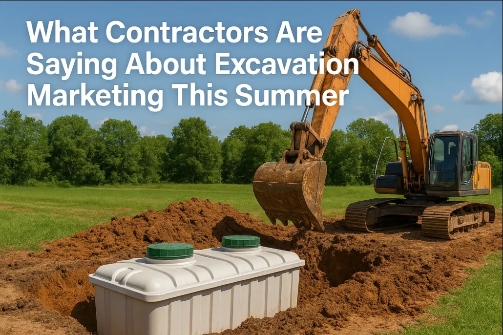 What Contractors Are Saying About Excavation Marketing This Summer
