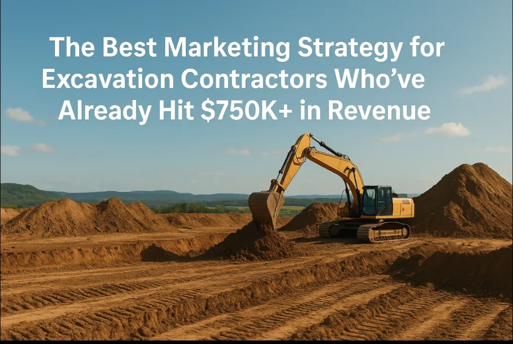 Best Marketing Strategy for Excavation Contractors at $750K+