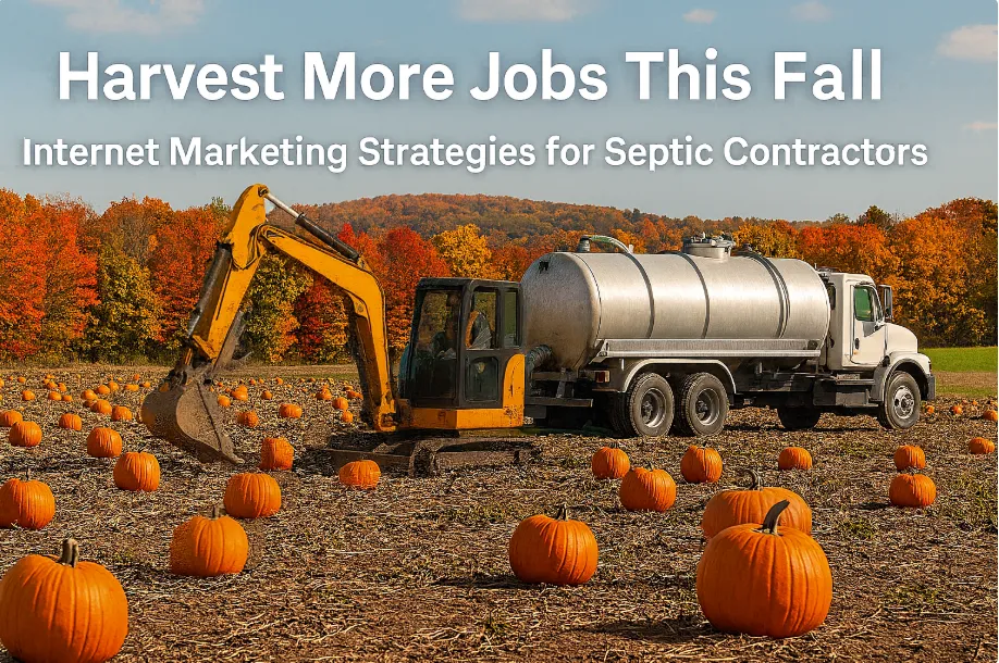 Internet Marketing Strategies for Septic Contractors