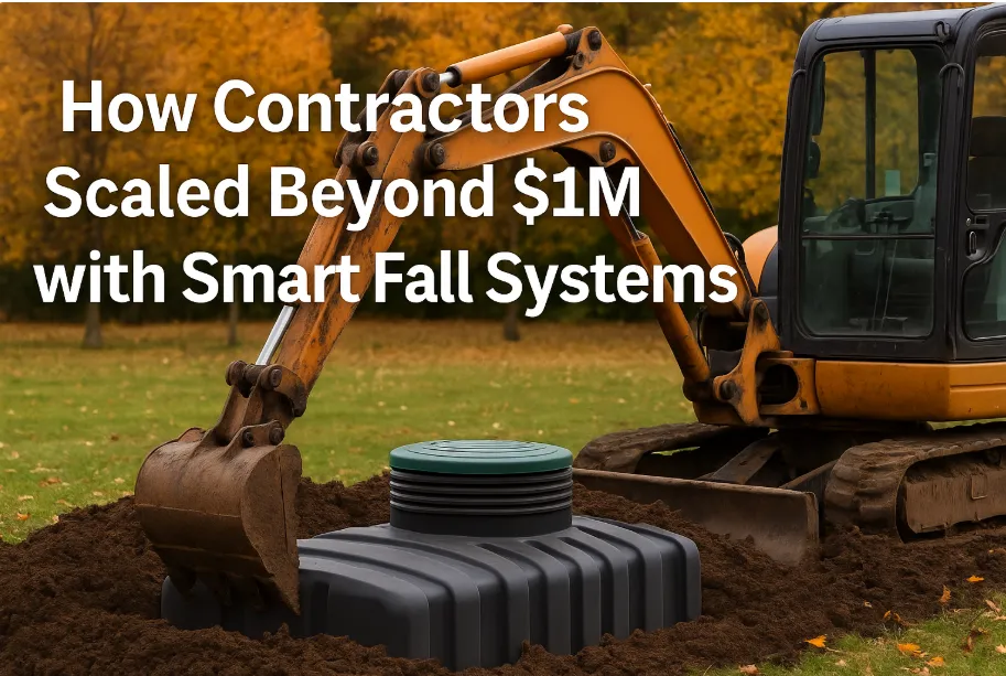 How Contractors Scaled Beyond $1M with Smart Fall Systems