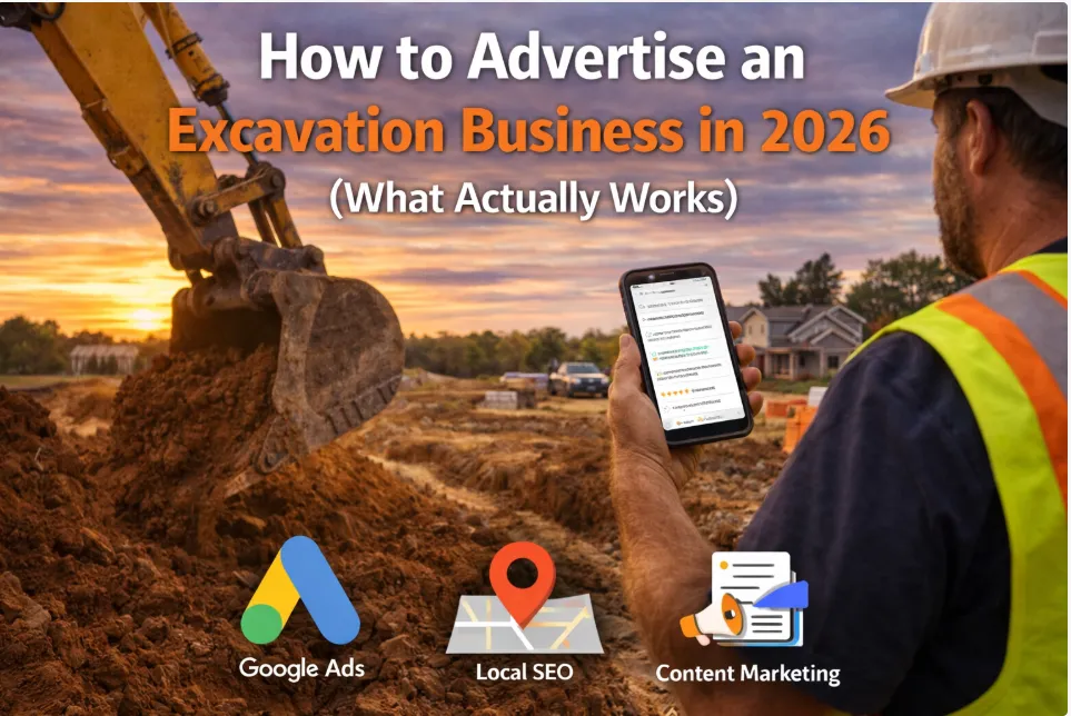How to Advertise an Excavation Business in 2026