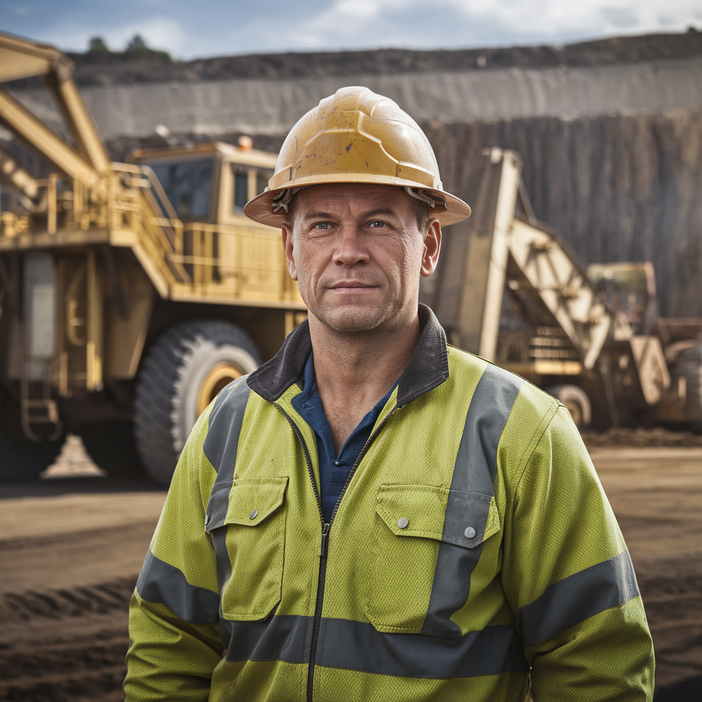 Mining careers over 40 in Australia with experienced worker on site