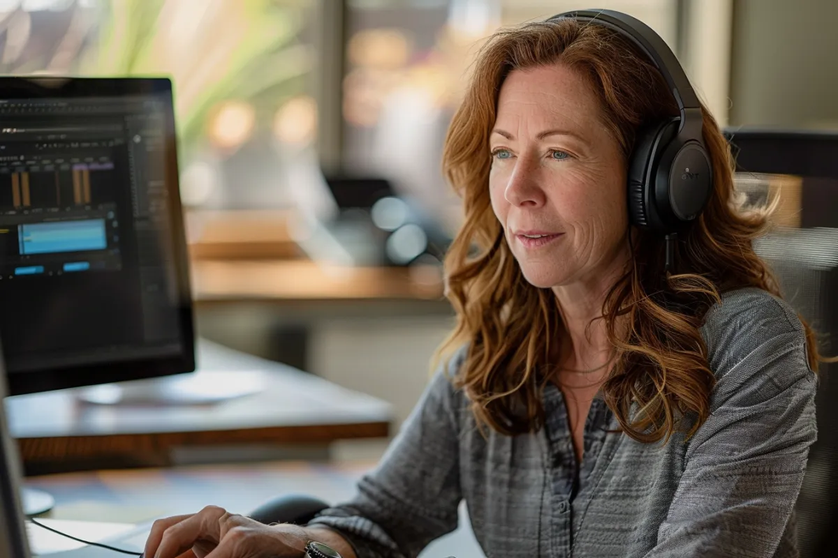 Host Karen Roberts interviewing guest Heidi DeCoux on the Profits Unleashed podcast, discussing mindset, systems, and strategies for scaling a business with clarity and courage.