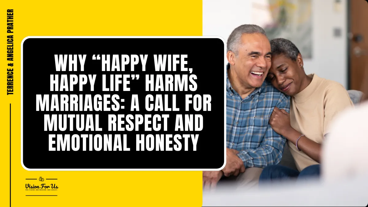 A thoughtful Christian couple having an open, honest conversation in a cozy home setting