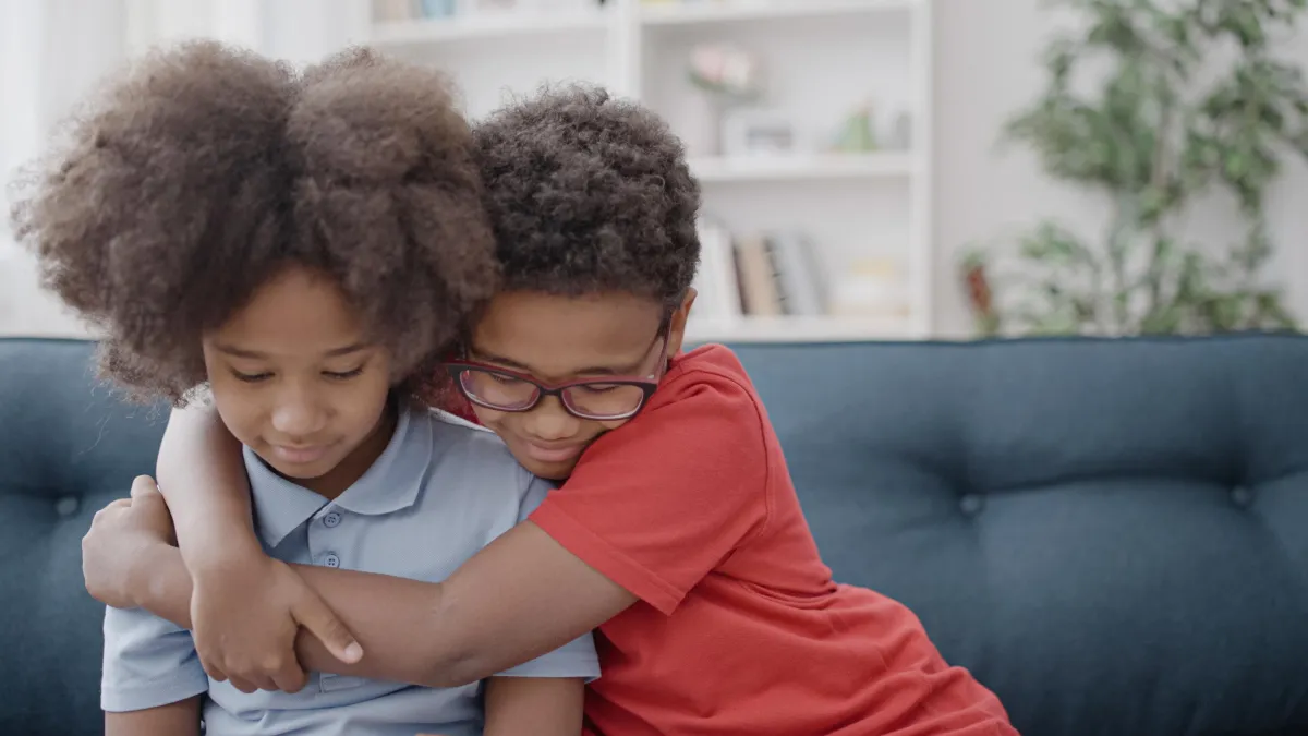 Siblings relationships can be affected by comparison