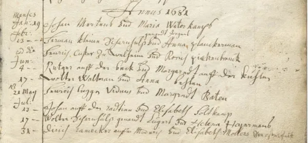 Image of Parish Register