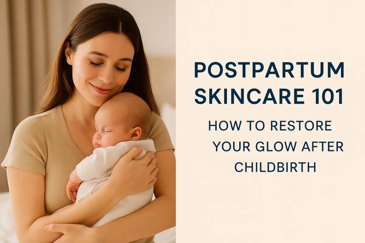 🤱 Postpartum Skincare 101: How to Restore Your Glow After Childbirth