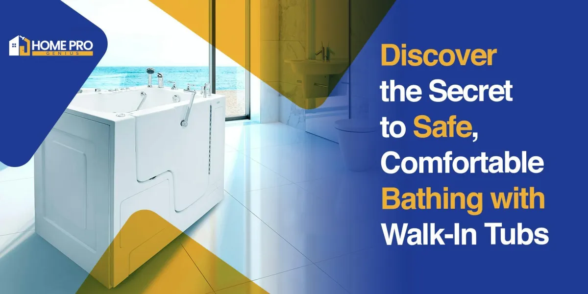 Discover the Secret to Safe, Comfortable Bathing with Walk-In Tubs