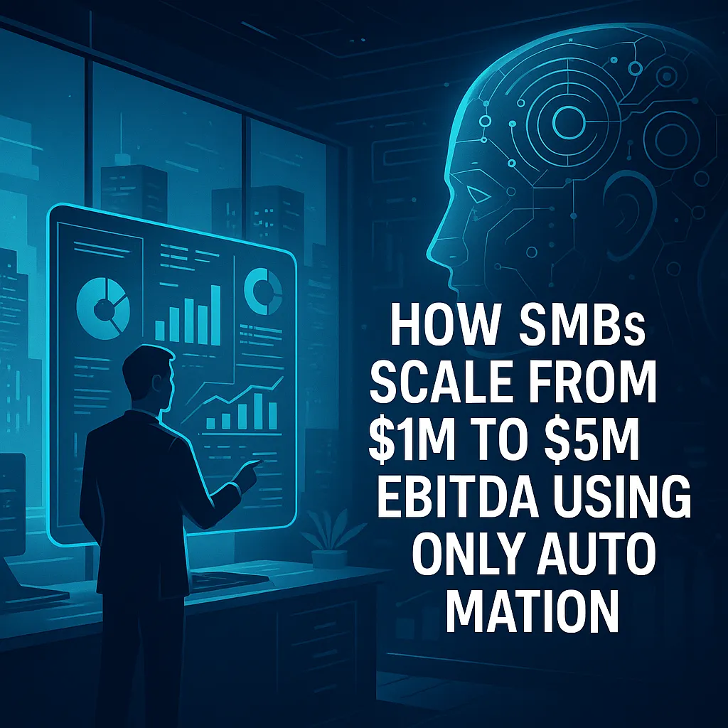 How SMBs Scale from $1M to $5M EBITDA Using Only Automation