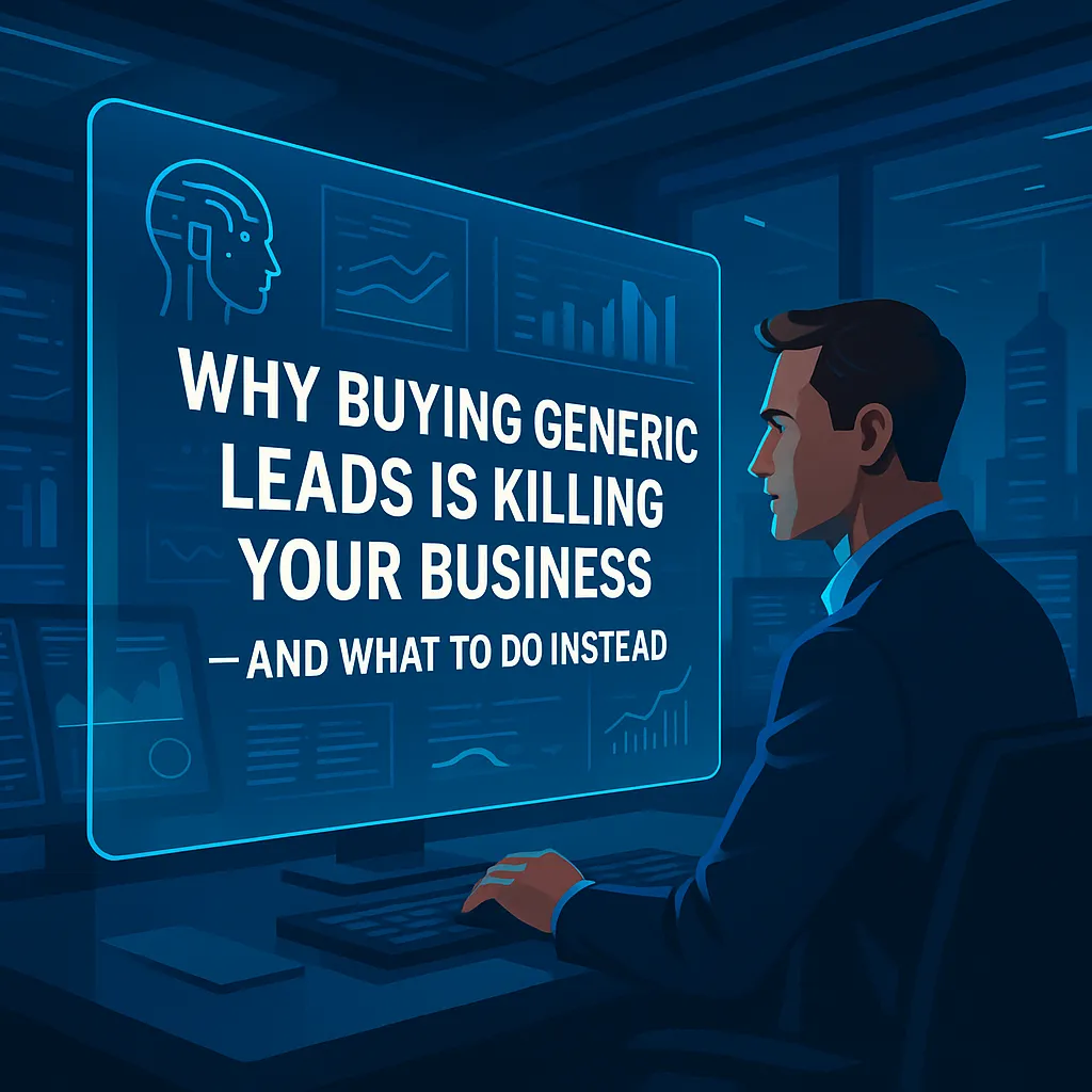 Why Buying Generic Leads is Killing Your Business—and What to Do Instead
