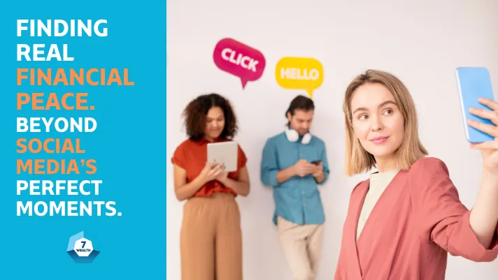 Discover true financial peace beyond the curated perfection of social media.