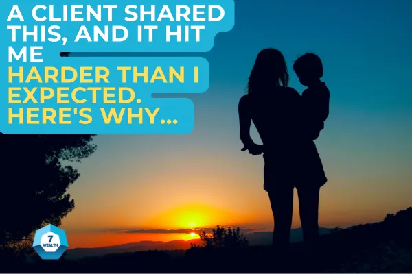A client shared this, and it hit me harder than I expected. Here's why...