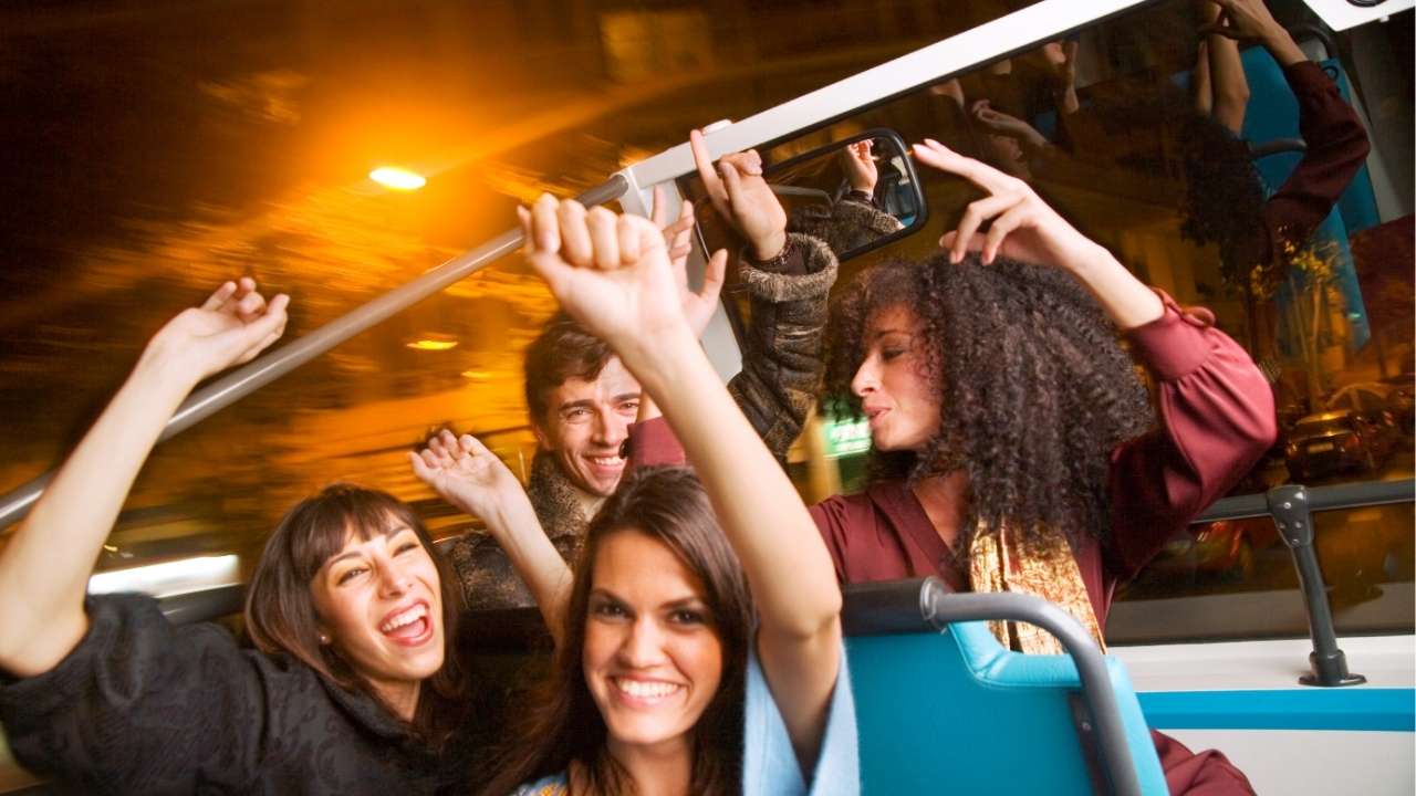 party bus for team events