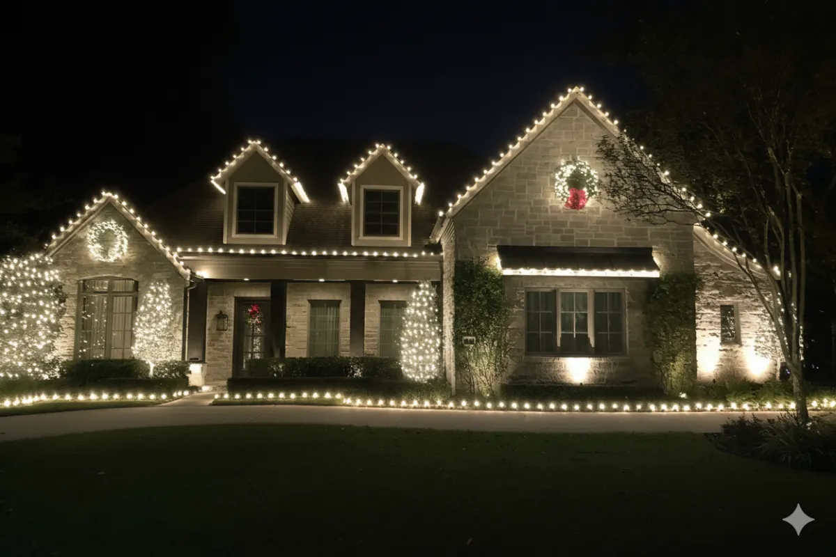 Christmas lights