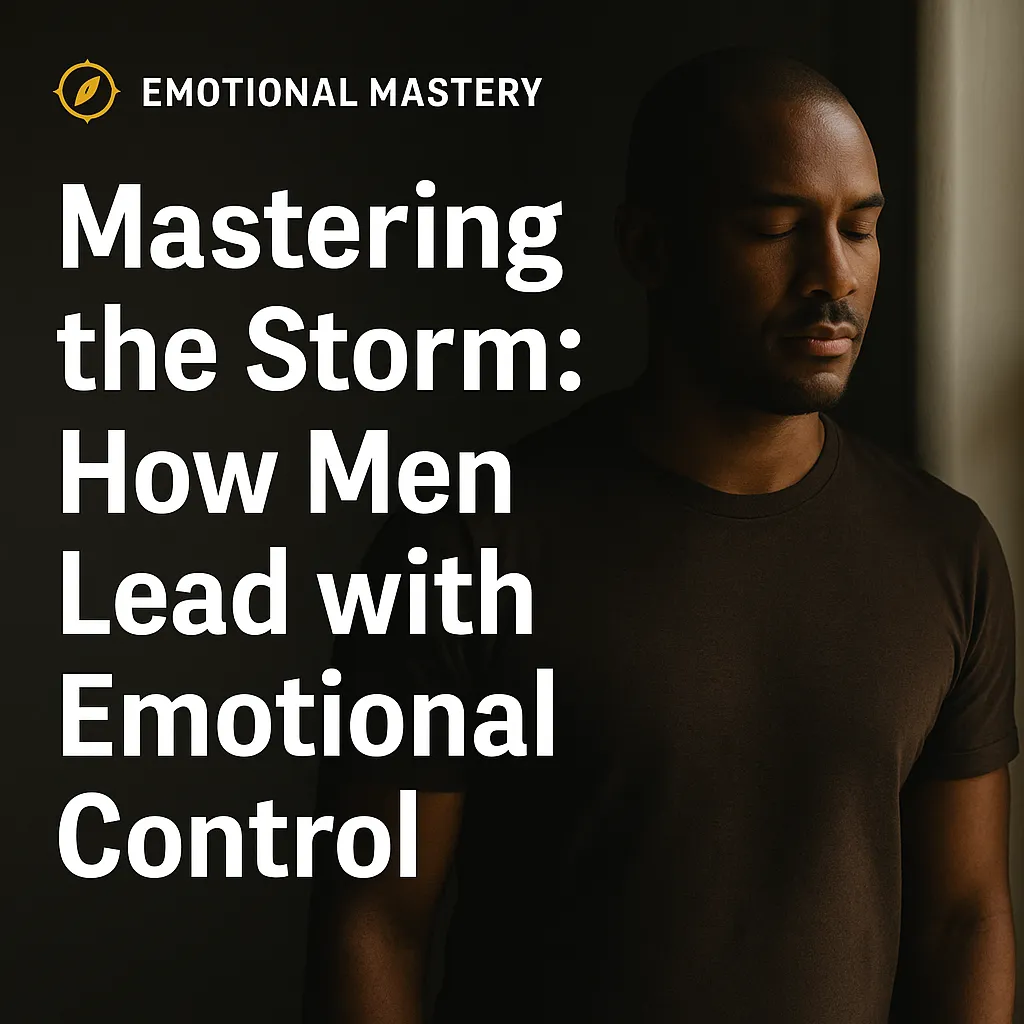Mastering the Storm: How Men Lead with Emotional Control