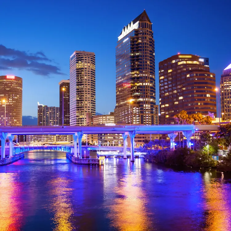 Tampa Bay at Night