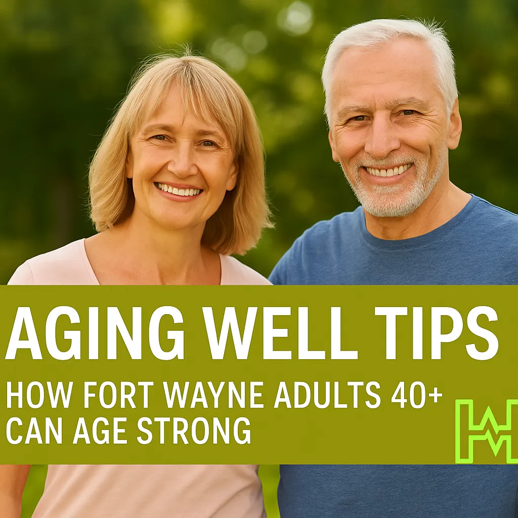 Aging Well Tips: How Fort Wayne Adults 40+ Can Look, Feel, and Move Better for Life