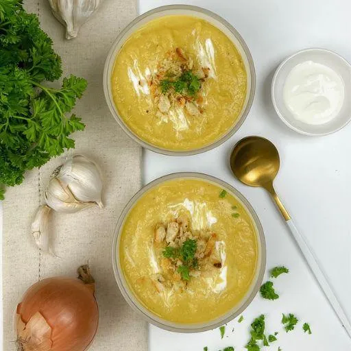 Menopause-Friendly Roasted Cauliflower Soup  Easy, Healthy, & Anti-Inflammatory