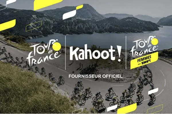 Kahoot! fournisseur officiel du Tour de France