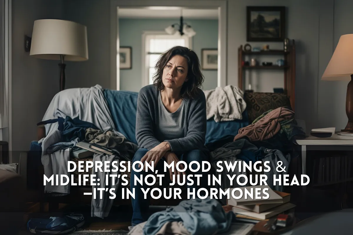 Depression, Mood Swings & Midlife: It’s Not Just in Your Head—It’s in Your Hormones
