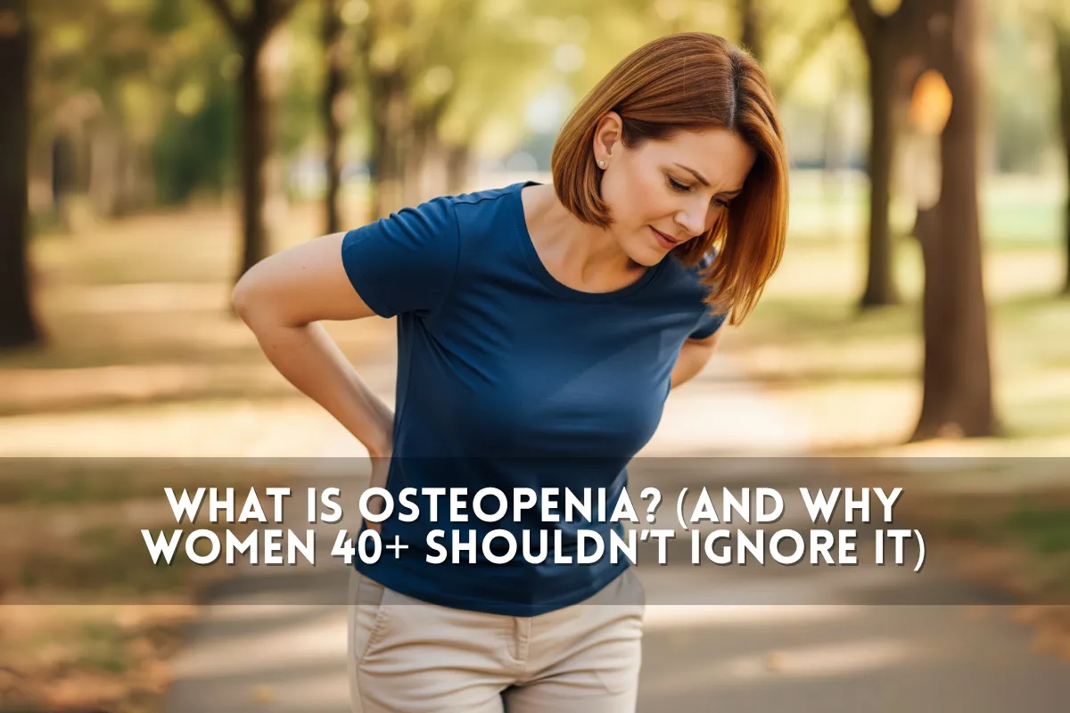 What Is Osteopenia? (And Why Women 40+ Shouldn’t Ignore It)