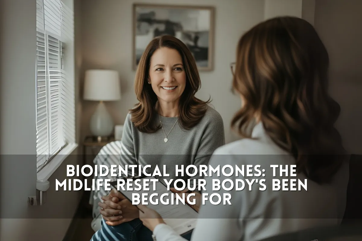 Bioidentical Hormones: The Midlife Reset Your Body's Been Begging For
