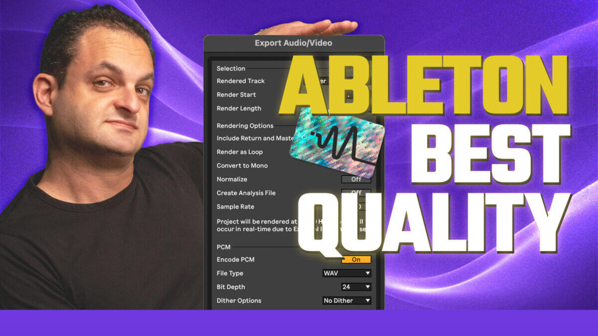 Optimizing Your Ableton Live Export Settings