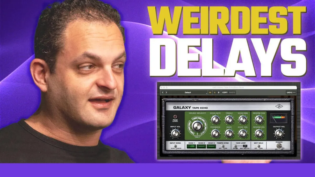 Weirdest Delay Galaxy Tape Echo