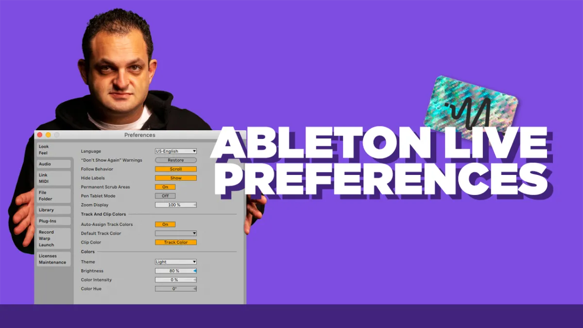 Ableton Live Preferences