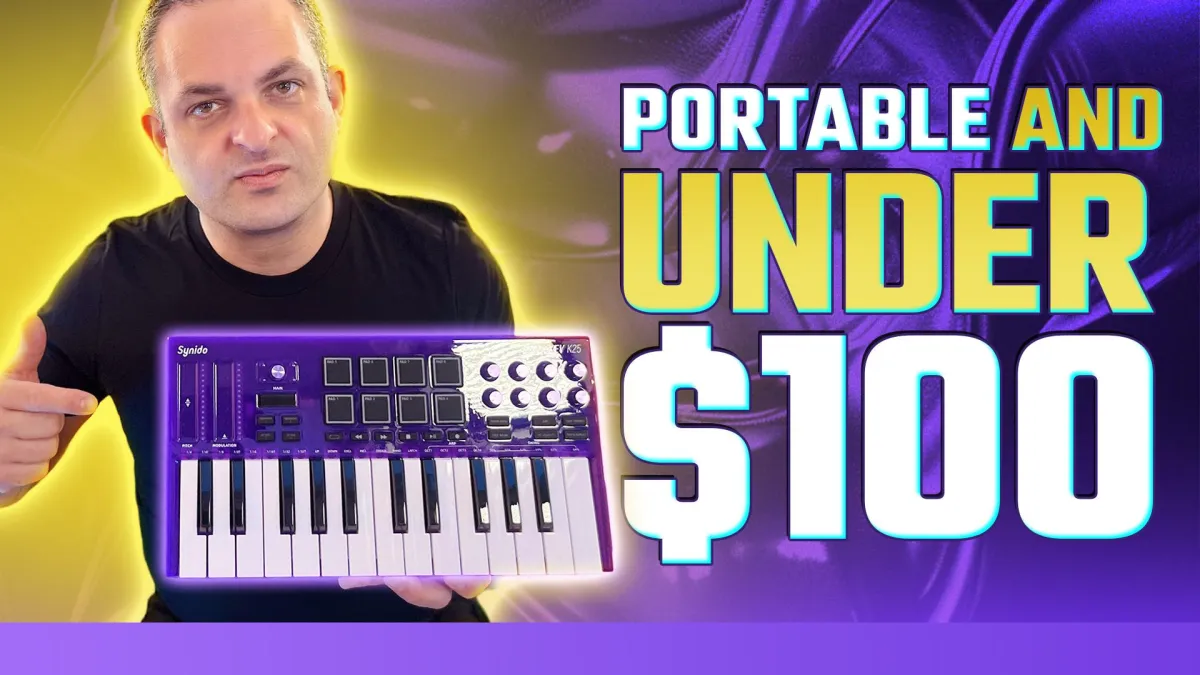 Synido Tempokey K25 Review: The Best Budget MIDI Controller for Travel Producers