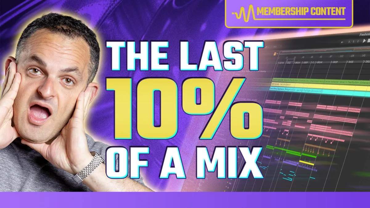 The Critical 10%: Your Checklist for Finishing a Professional Mix