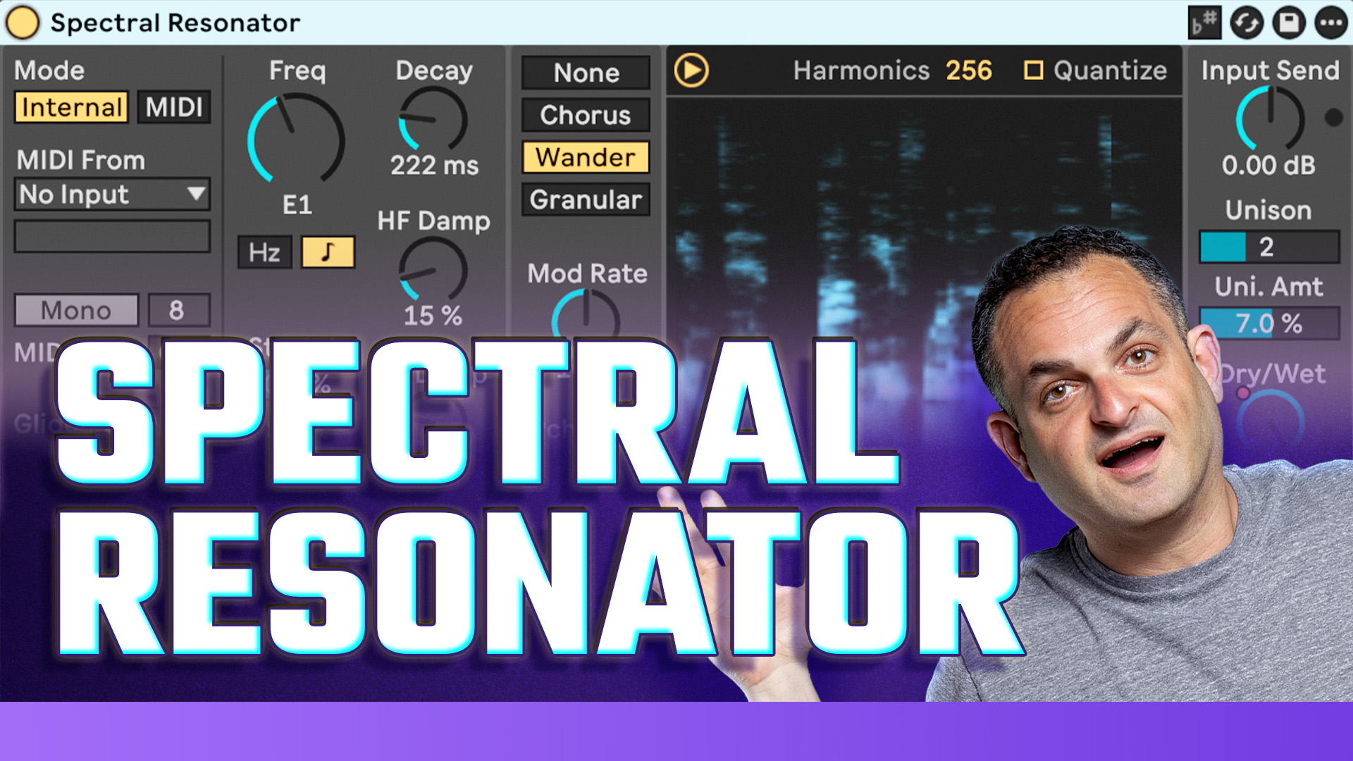 Ableton Live's Spectral Resonator: What Makes It Special Blog Post