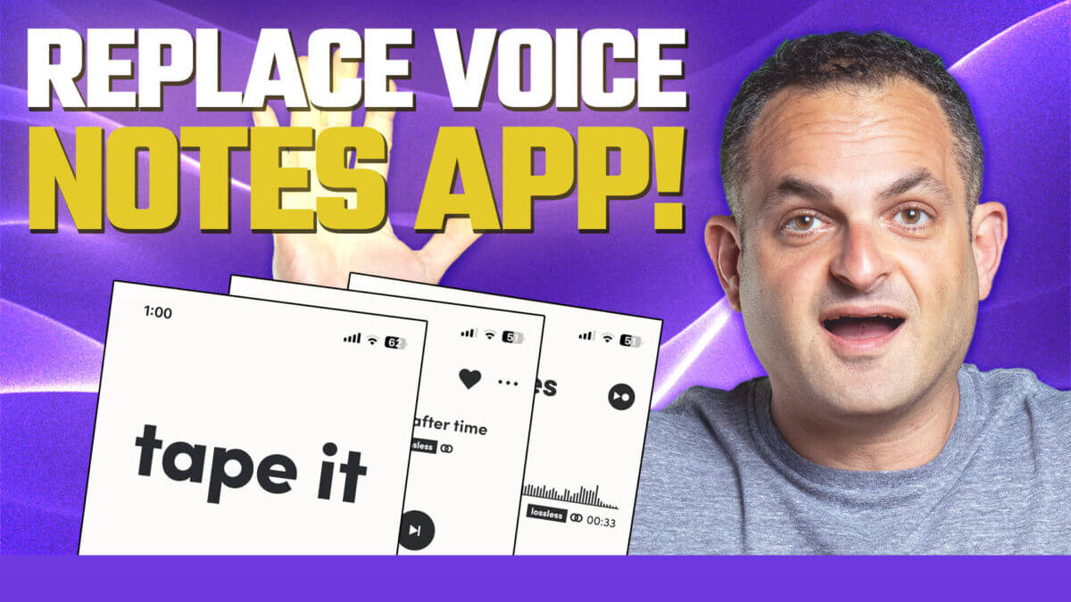 Discover TapeIt: A Superior Replacement for Apple Voice Notes