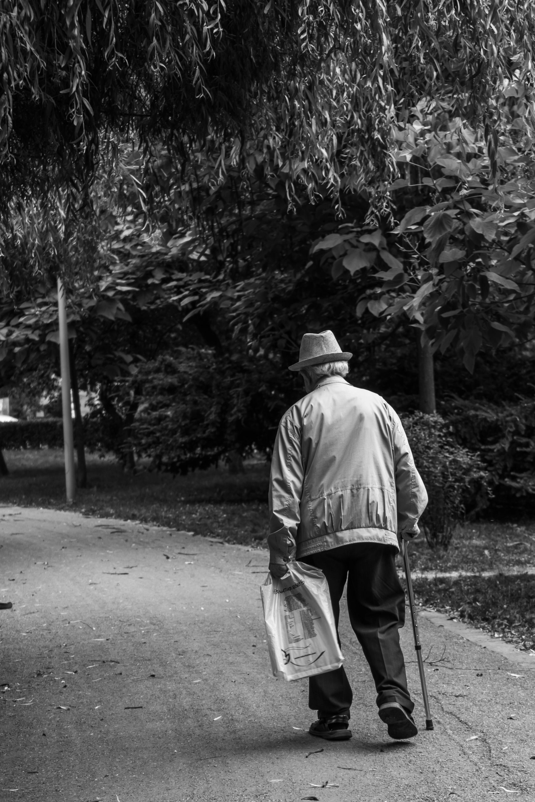 Old man walking