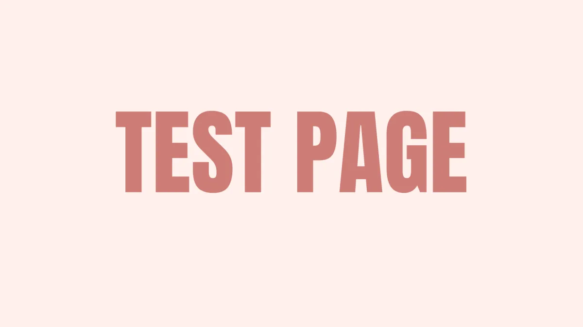 Blog - Testing Functionality