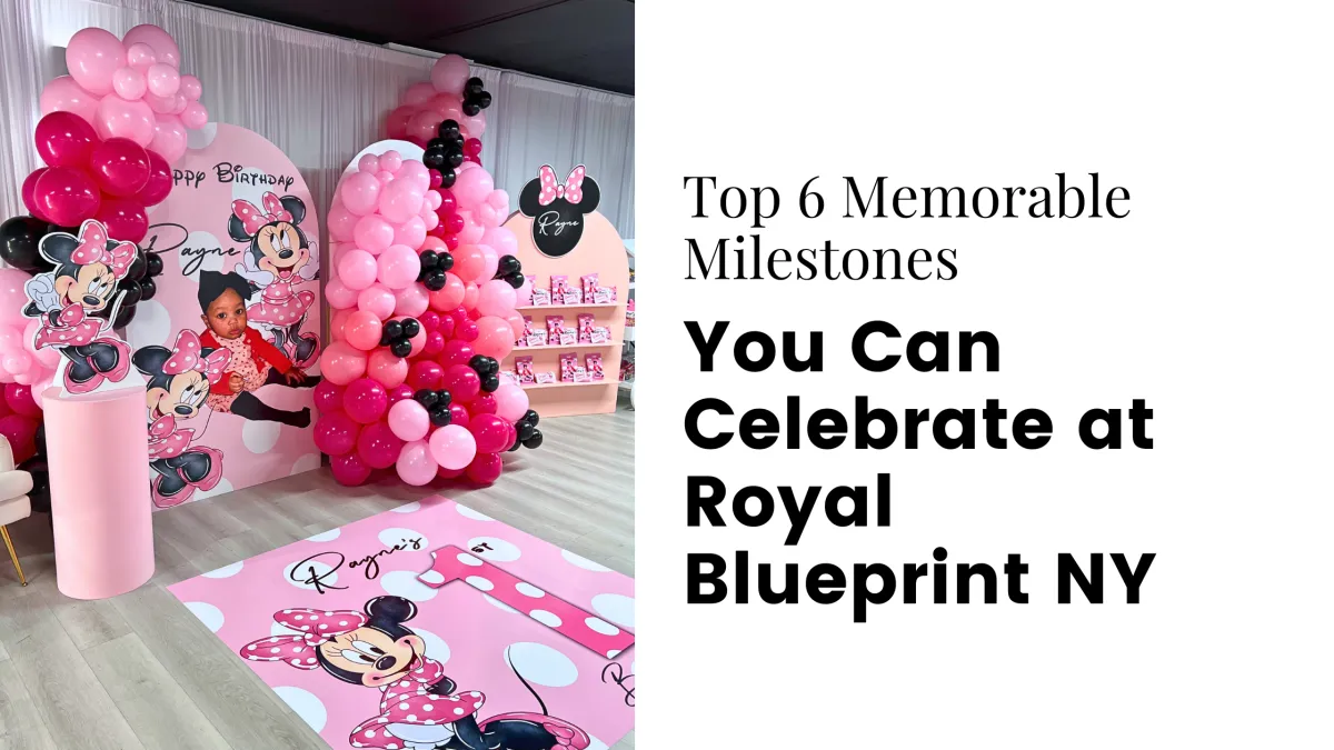 Guests celebrating memorable milestones at Royal Blueprint NY