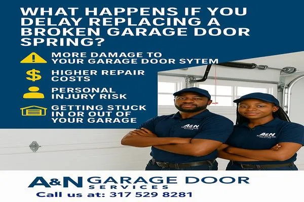 What Happens If You Delay Replacing a Broken Garage Door Spring?