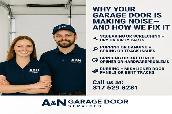 Why Your Garage Door Is Making Noise—and How We Fix It