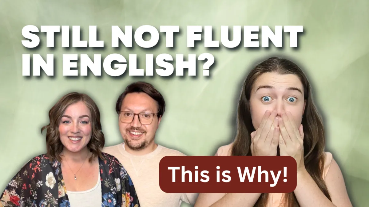 THIS is Why Your English isn't Fluent | English Listening Practice