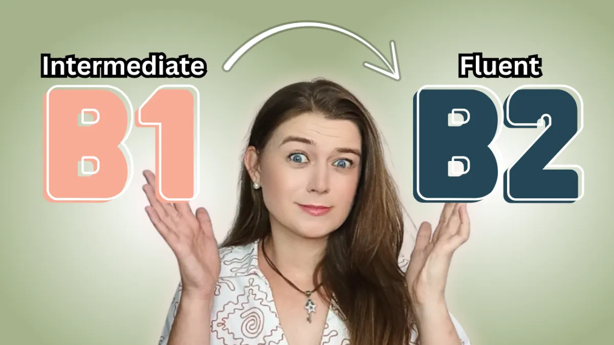How to Get from B1 to B2 in English | English Listening Practice