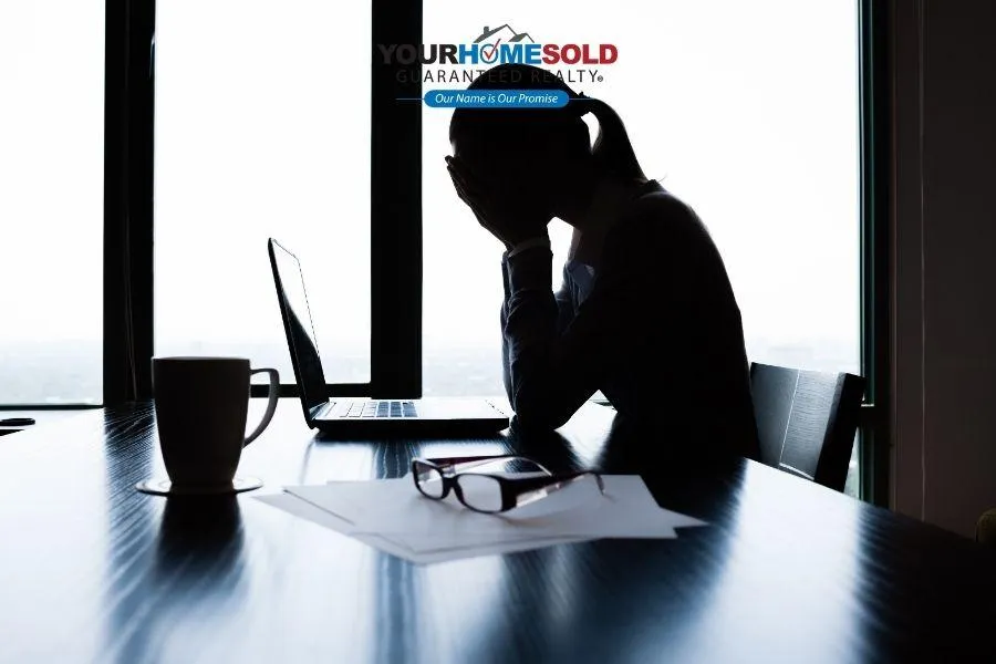 short sale homeowner stressed over bills