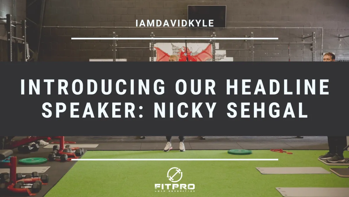 Introducing Our Headline Speaker: Nicky Sehgal