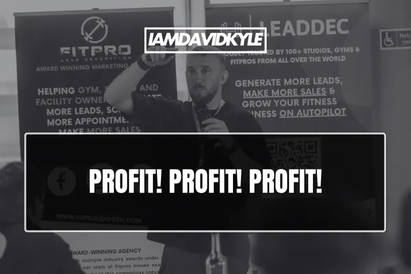 Profit! Profit! Profit!

