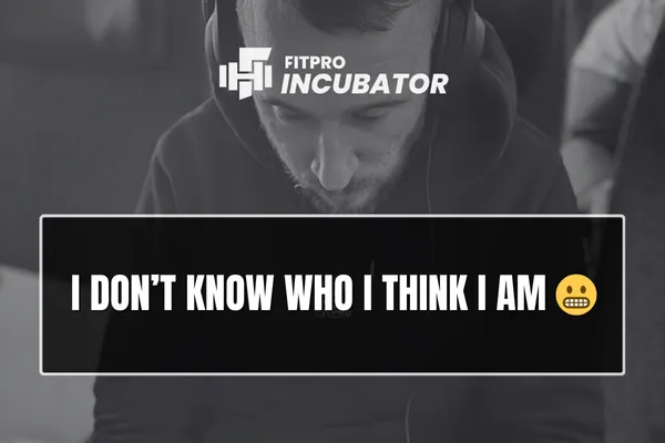 I don’t know who I think I am 😬